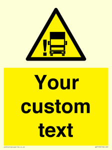 Custom warning blindspot